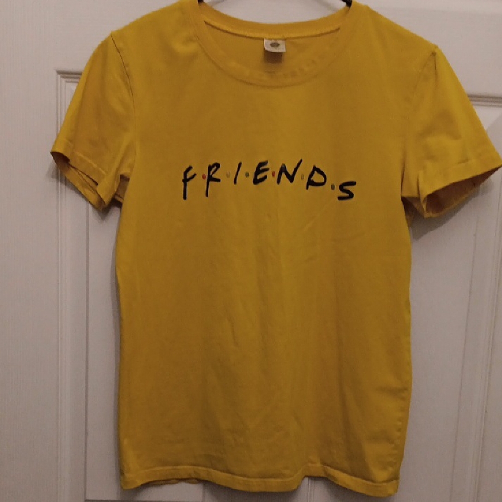 Yellow Friends Graphic T-Shirt